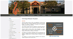 Desktop Screenshot of chinmayahouston.org
